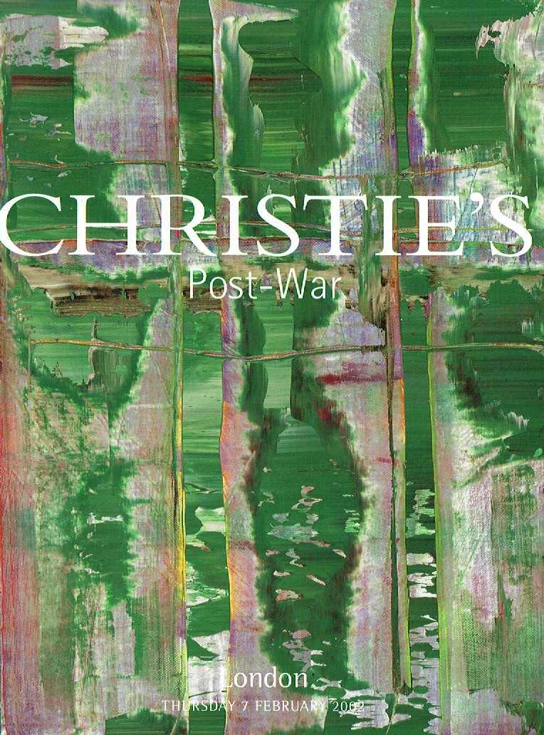 Christies February 2002 Post-War (Digital Only)