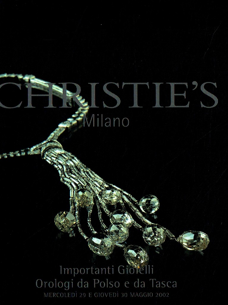 Christies May 2002 Important Jewels, Wrist and Pocket Wat (Digital Only)