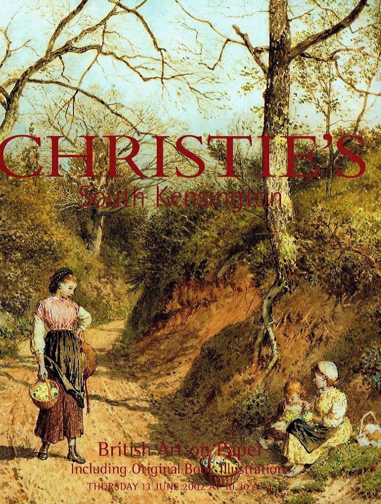 Christies June 2002 British Art on Paper including Original Book (Digital Only)