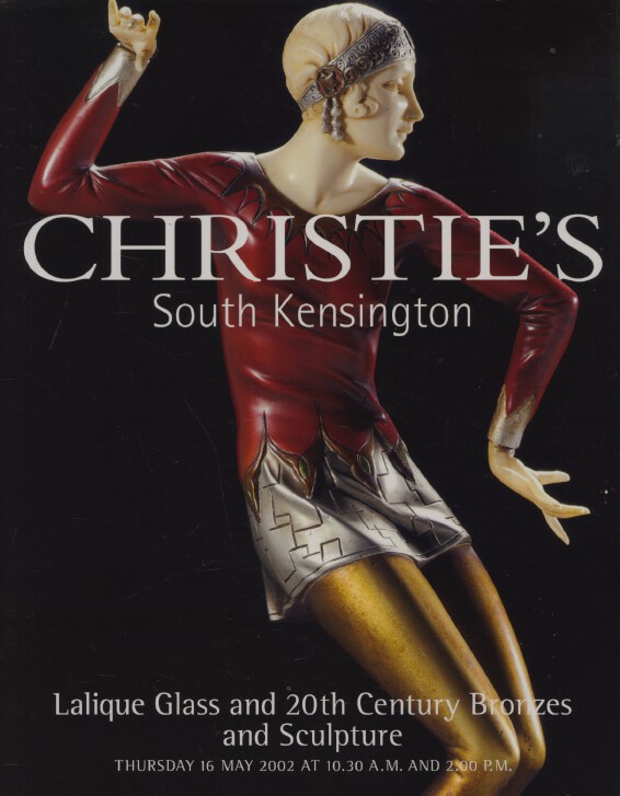 Christies May 2002 Lalique Glass and 20th Century Bronzes and Sc (Digital Only)