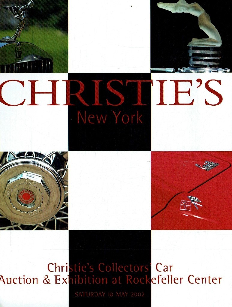 Christies May 2002 Collectors Cars Auction and Exhibition at Roc (Digital Only)