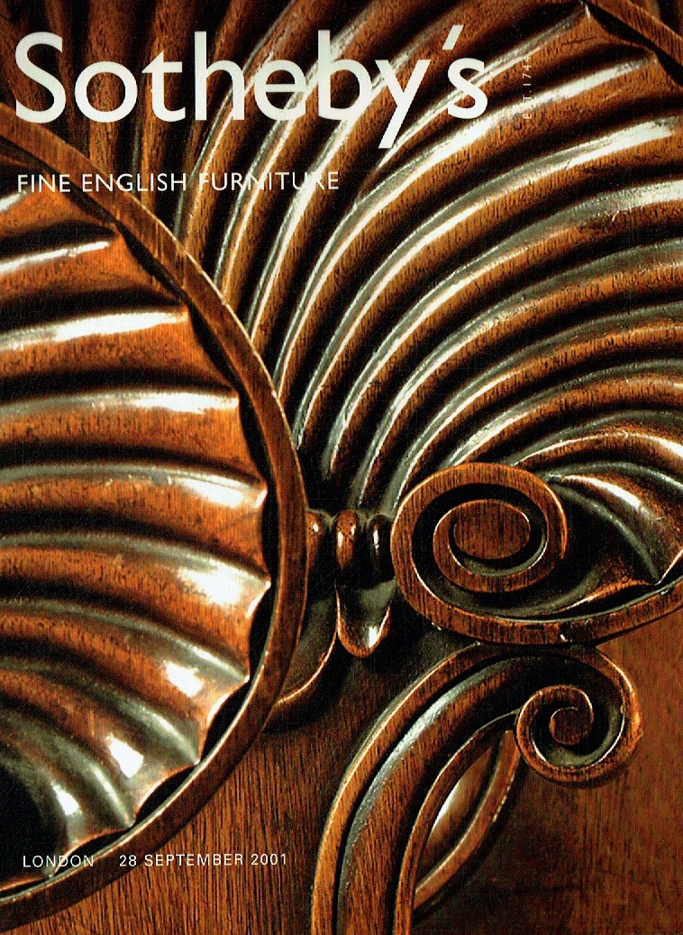 Sothebys September 2001 Fine English Furniture (Digital Only)