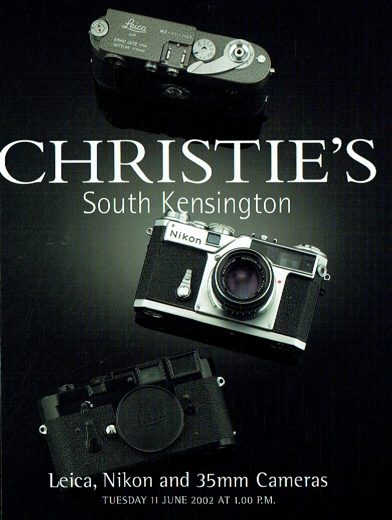 Christies June 2002 Leica, Nikon & 35mm Cameras (Digital Only)