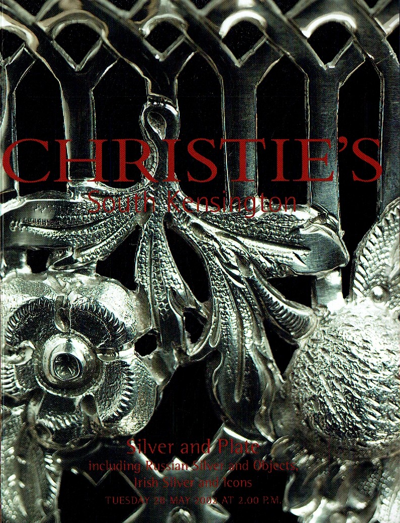 Christies May 2002 Silver & Plate inc. Russian Silver, Irish Sil (Digital Only)