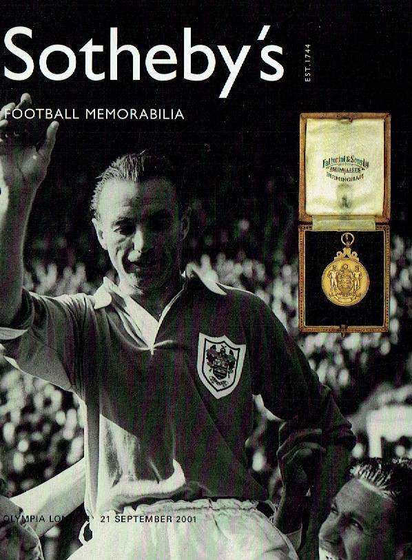 Sothebys September 2001 Football Memorabilia (Digital Only)