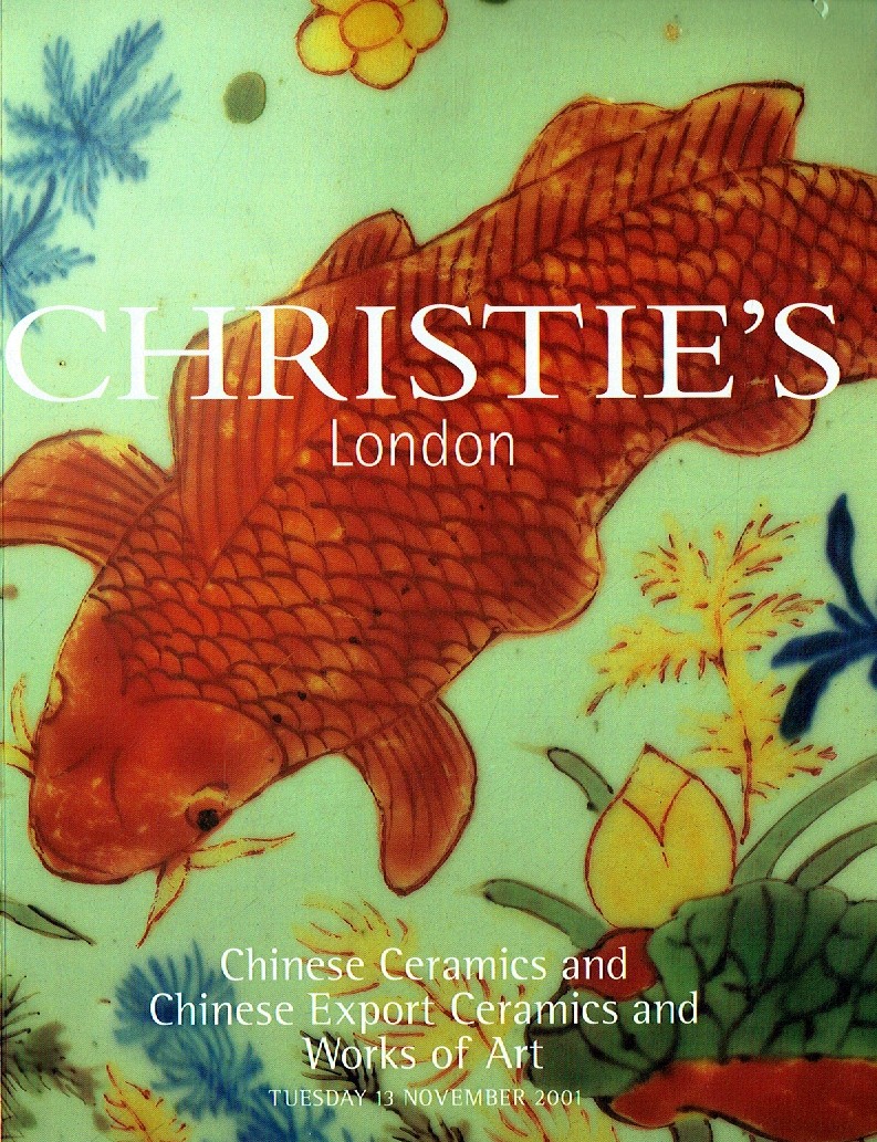 Christies November 2001 Chinese Ceramics & Chinese Export Cerami (Digital Only)