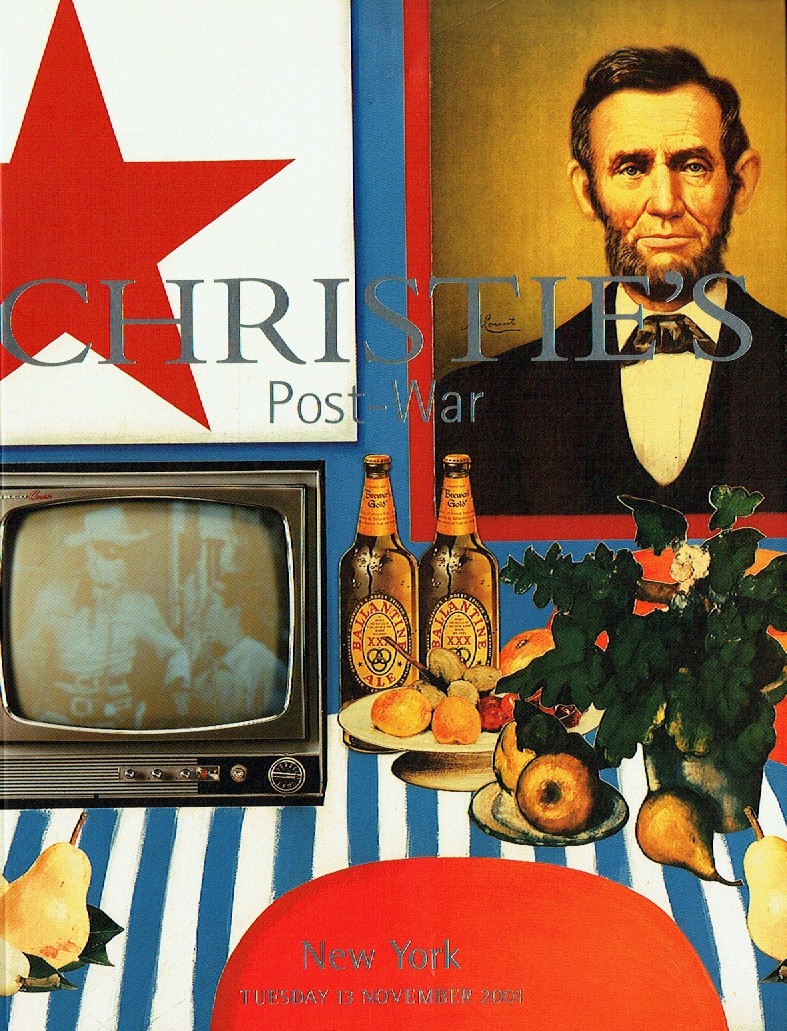 Christies November 2001 Post-War & Contemporary Art - Evening Sa (Digital Only)