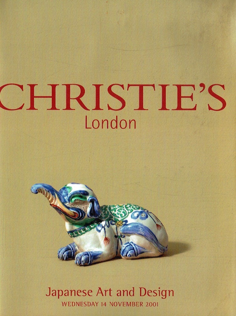 Christies November 2001 Japanese Art & Design (Digital Only)