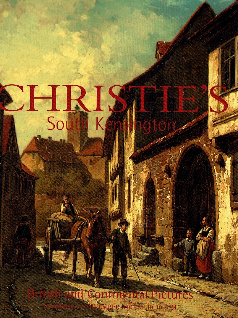 Christies November 2001 British & Continental Pictures (Digital Only)