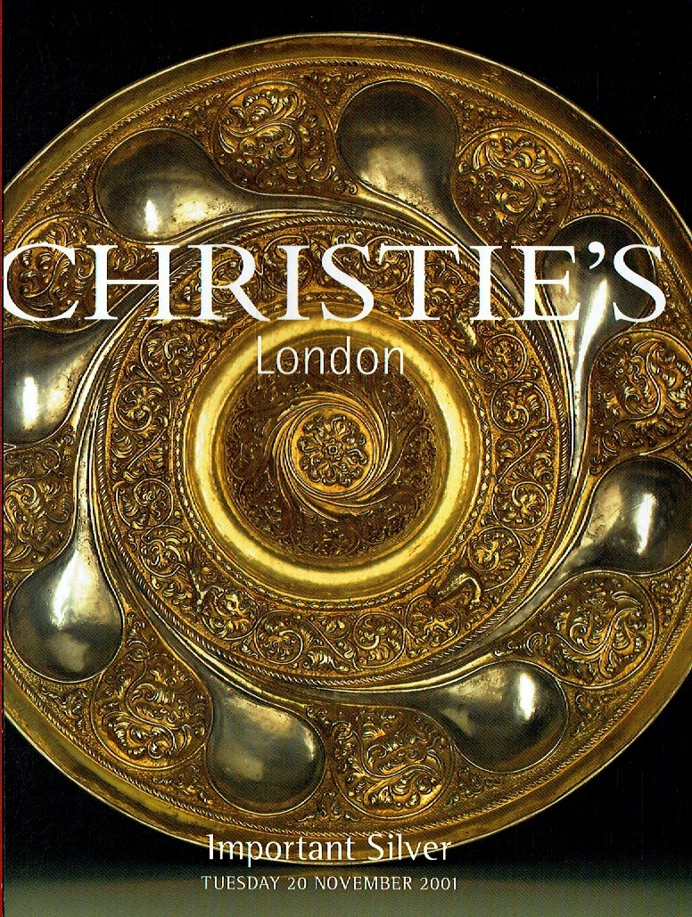 Christies November 2001 Important Silver (Digital Only)