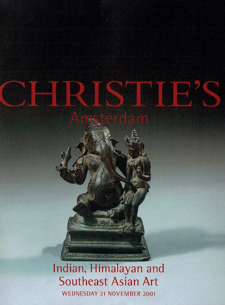 Christies November 2001 Indian, Himalayan & Southeast Asian Art (Digital Only)