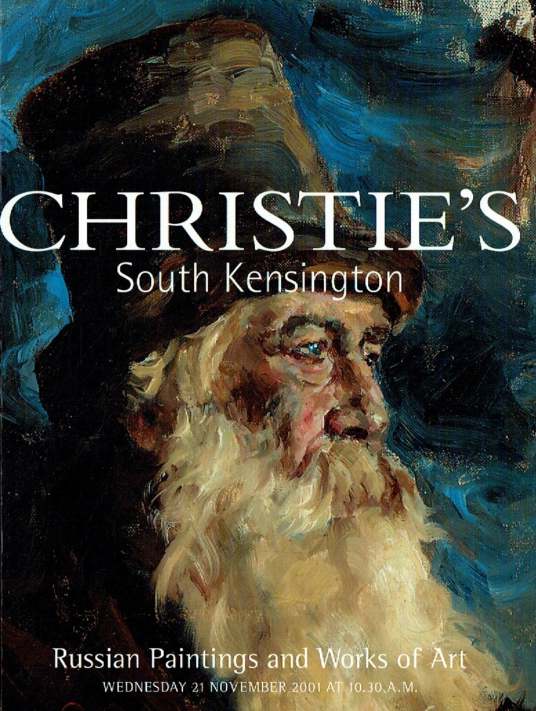 Christies November 2001 Russian Paintings & Works of Art (Digital Only)