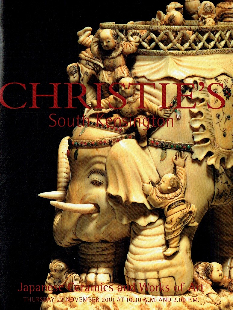 Christies November 2001 Japanese Ceramics & Works of Art (Digital Only)