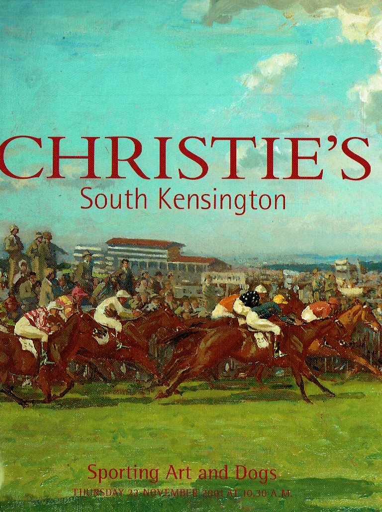 Christies November 2001 Sporting Art & Dogs (Digital Only)