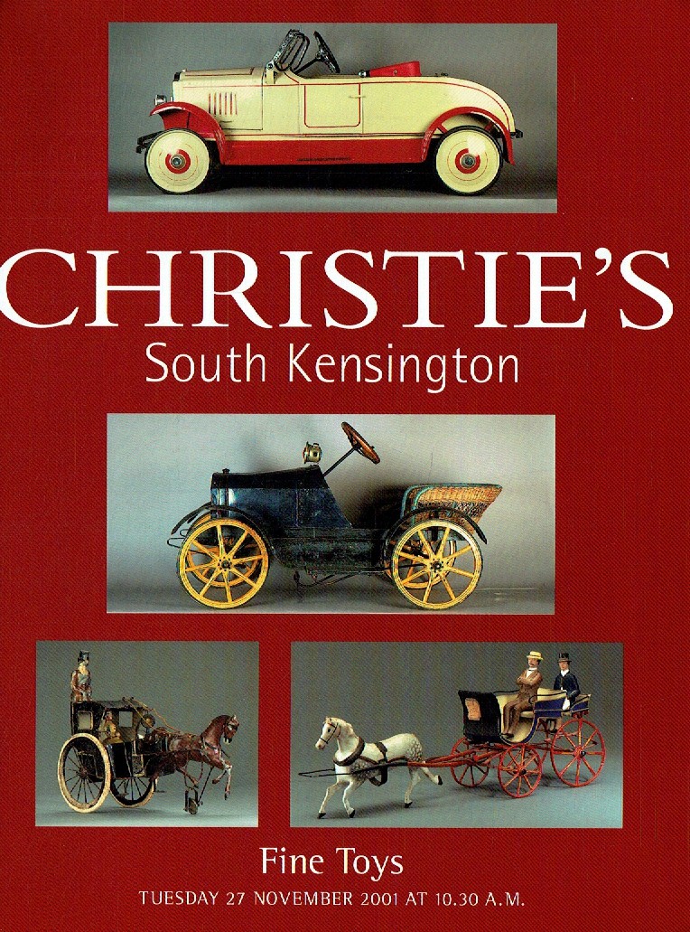 Christies November 2001 Fine Toys (Digital Only)