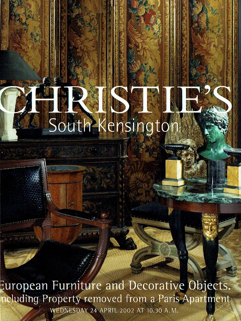 Christies April 2002 European Furniture & Decorative Objects (Digital Only)