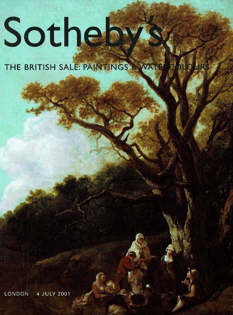 Sothebys July 2001 The British Sale: Paintings & Watercolours (Digital Only)