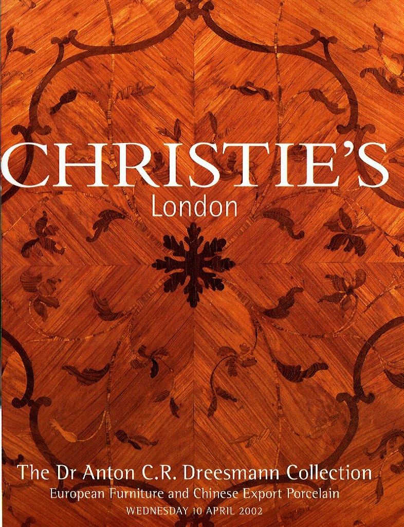 Christies April 2002 Dreesman Collection Furniture & Export (Digital Only)