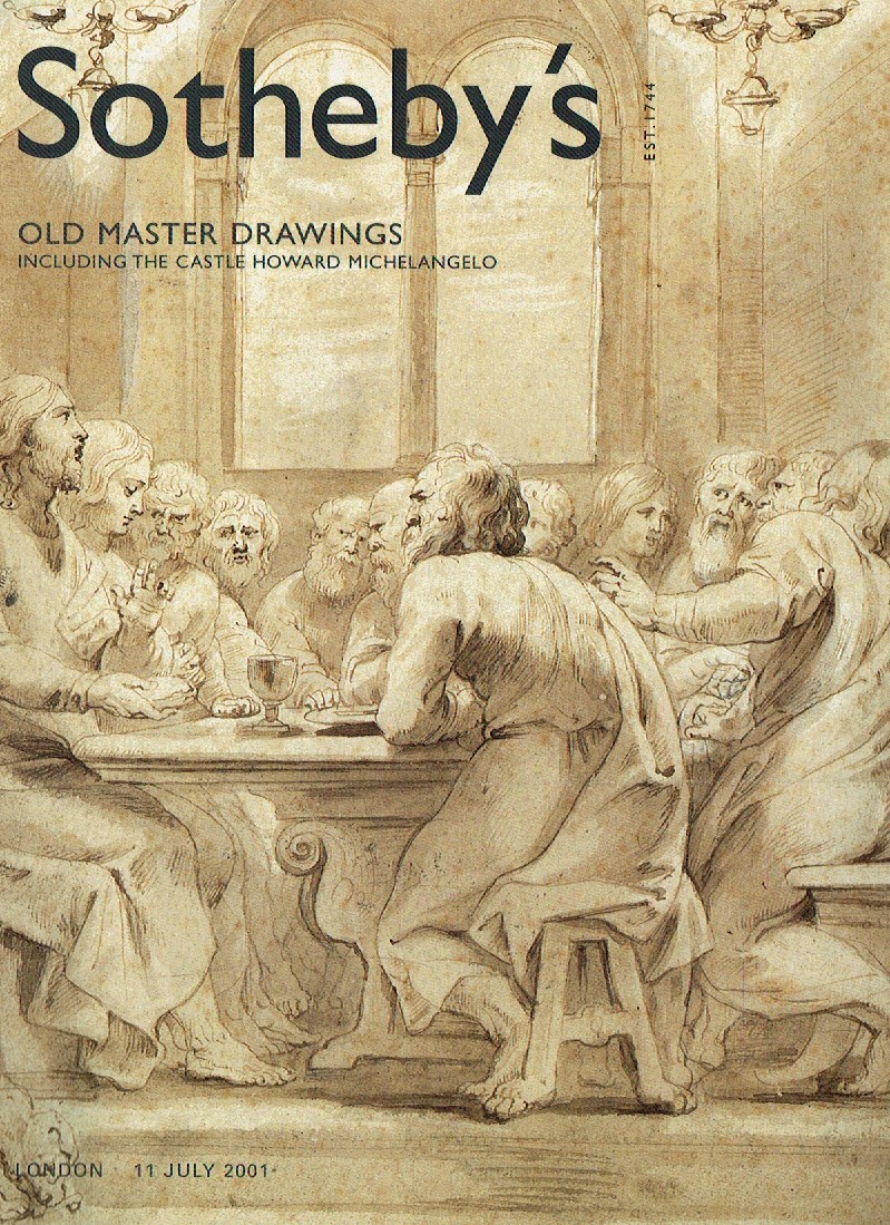 Sothebys July 2001 Old Master Drawings including the Castle Howar (Digital Only