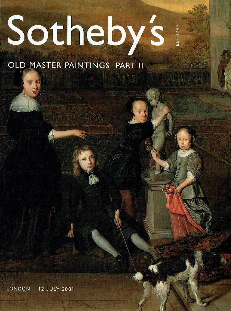 Sothebys July 2001 Old Master Paintings Part II (Digital Only)