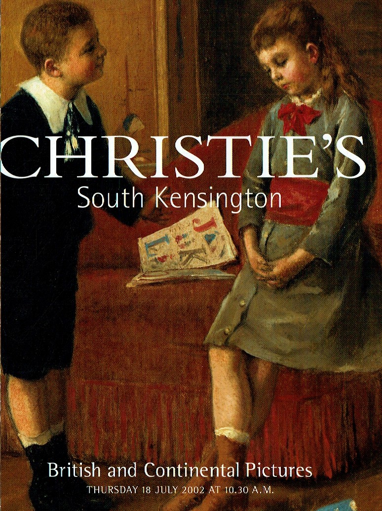 Christies July 2002 British and Continental Pictures (Digital Only)