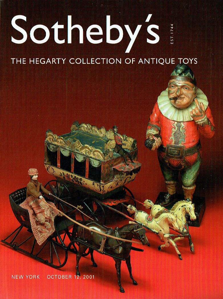 Sothebys October 2001 The Hegarty Collection of Antique Toys (Digital Only)