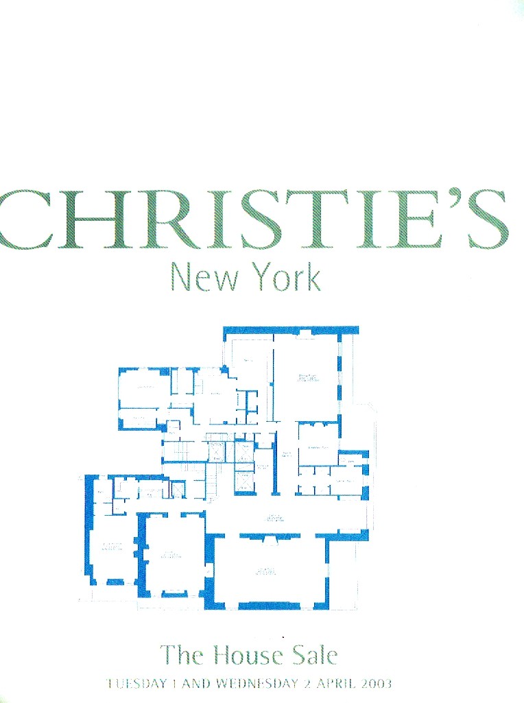 Christies April 2003 The House Sale (Digital Only)