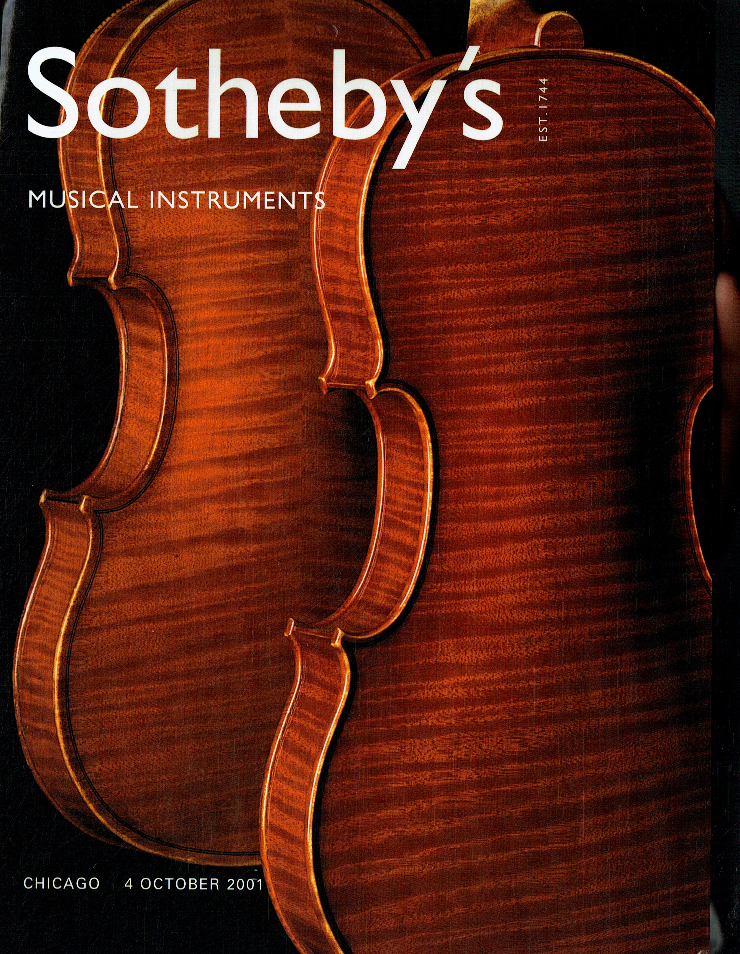 Sothebys October 2001 Musical Instruments (Digital Only)