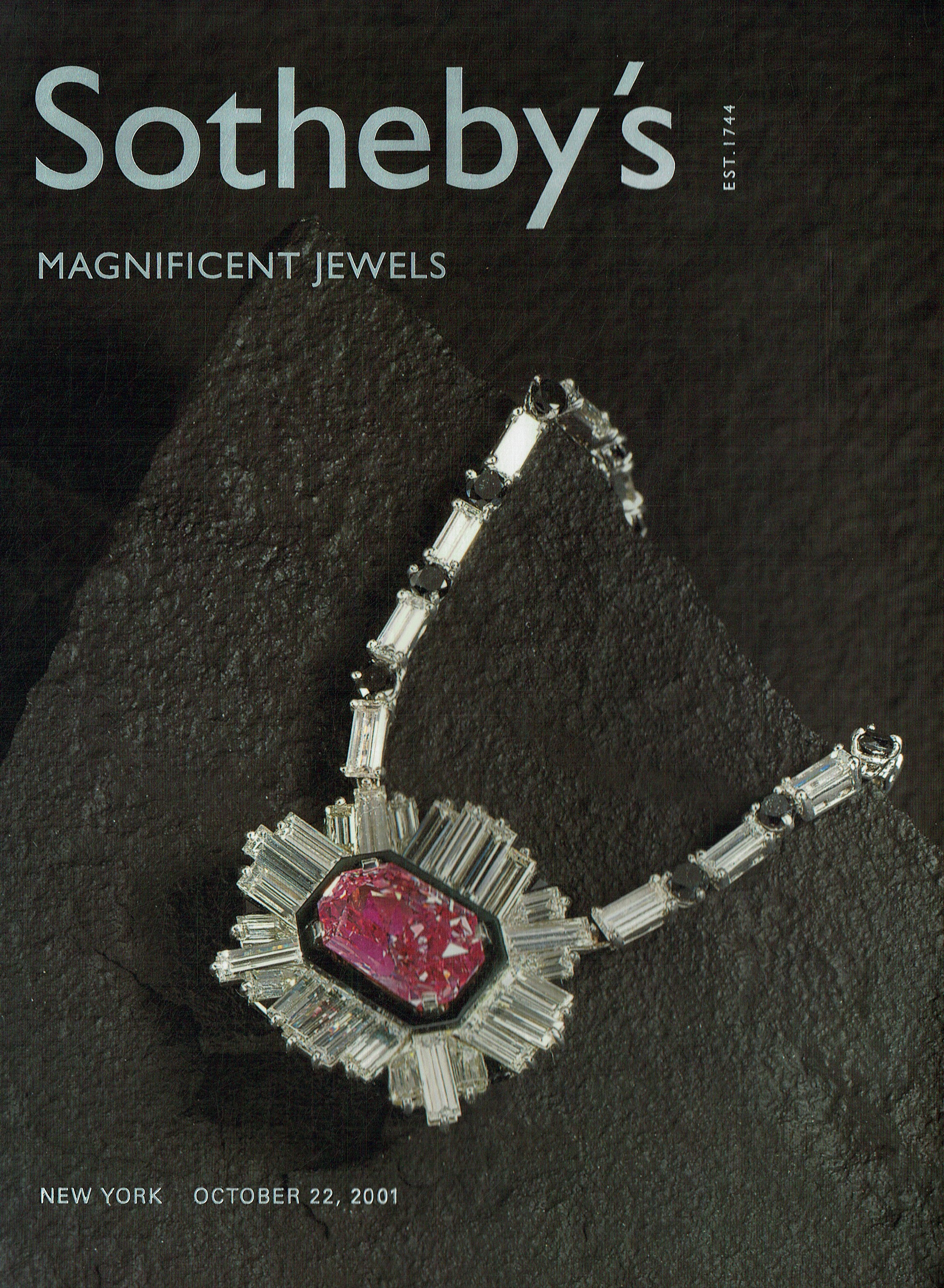 Sothebys October 2001 Magnificent Jewels (Digital Only)