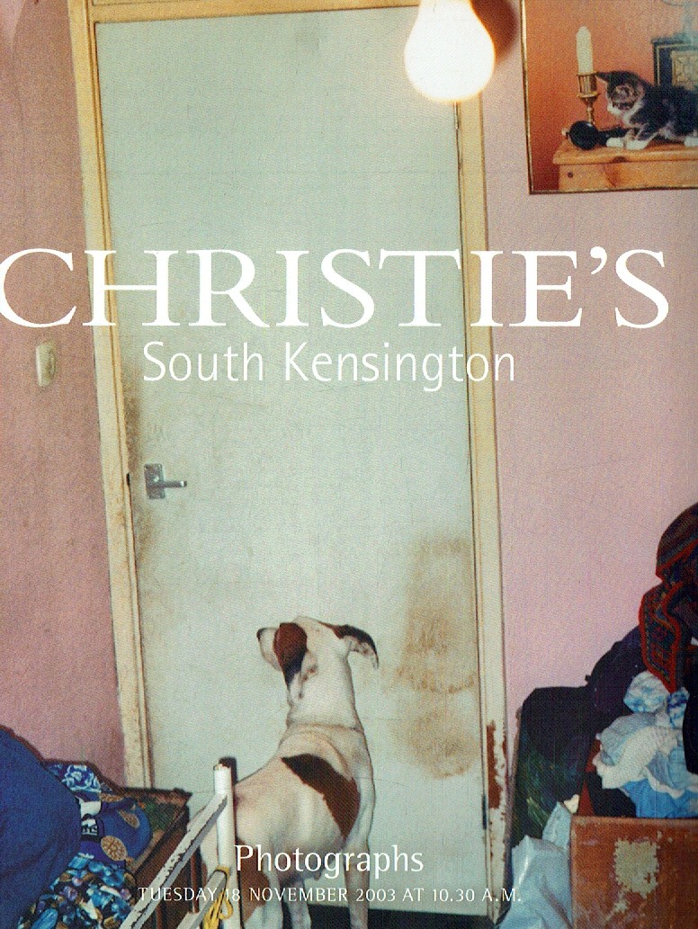 Christies November 2003 Photographs (Digital Only)