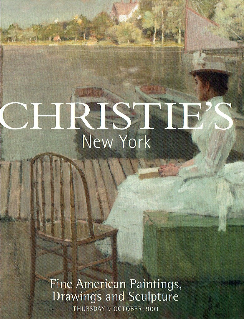 Christies October 2003 Fine American Paintings, Drawings & Sculp (Digital Only)