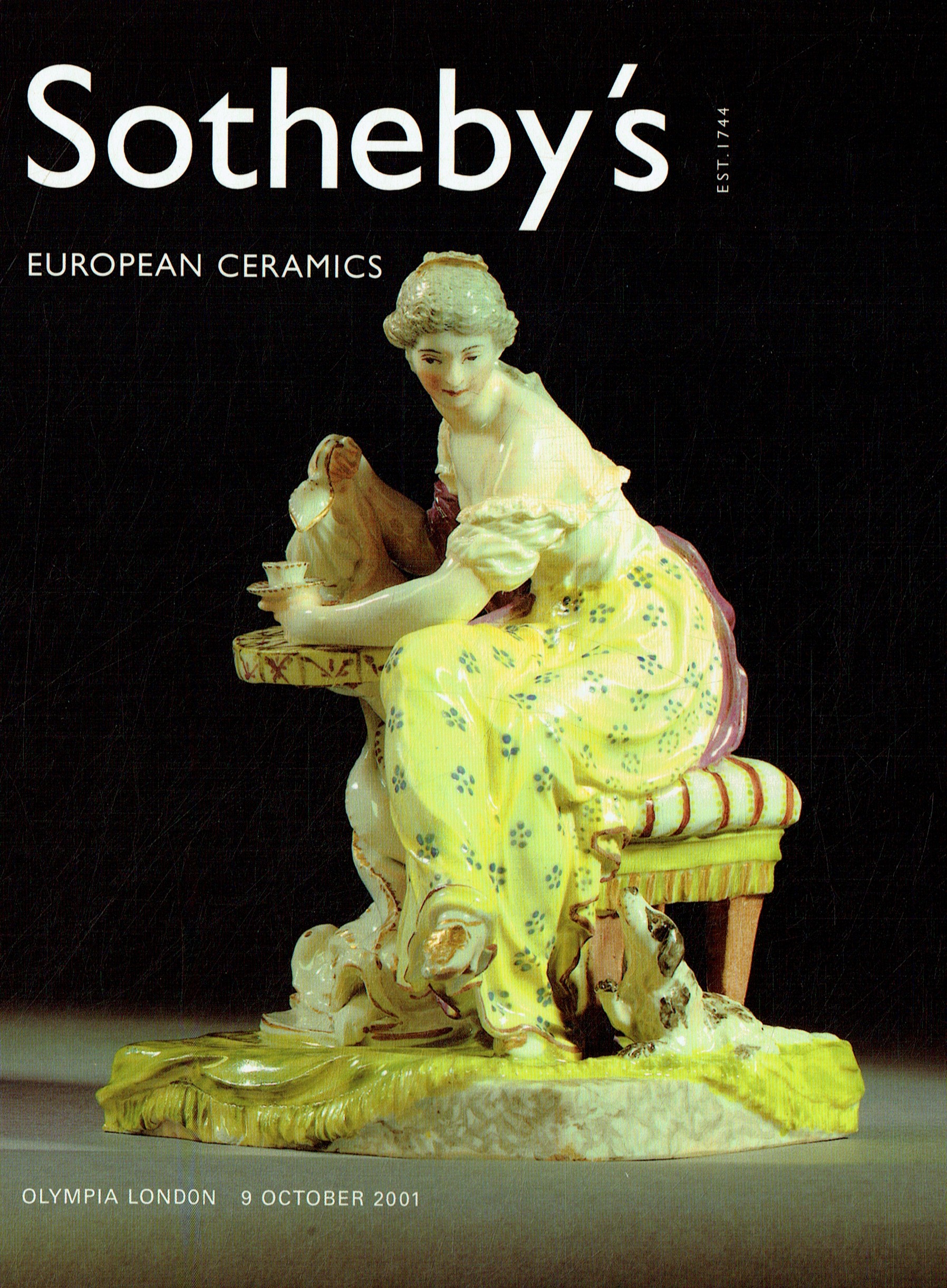 Sothebys October 2001 European Ceramics (Digital Only)