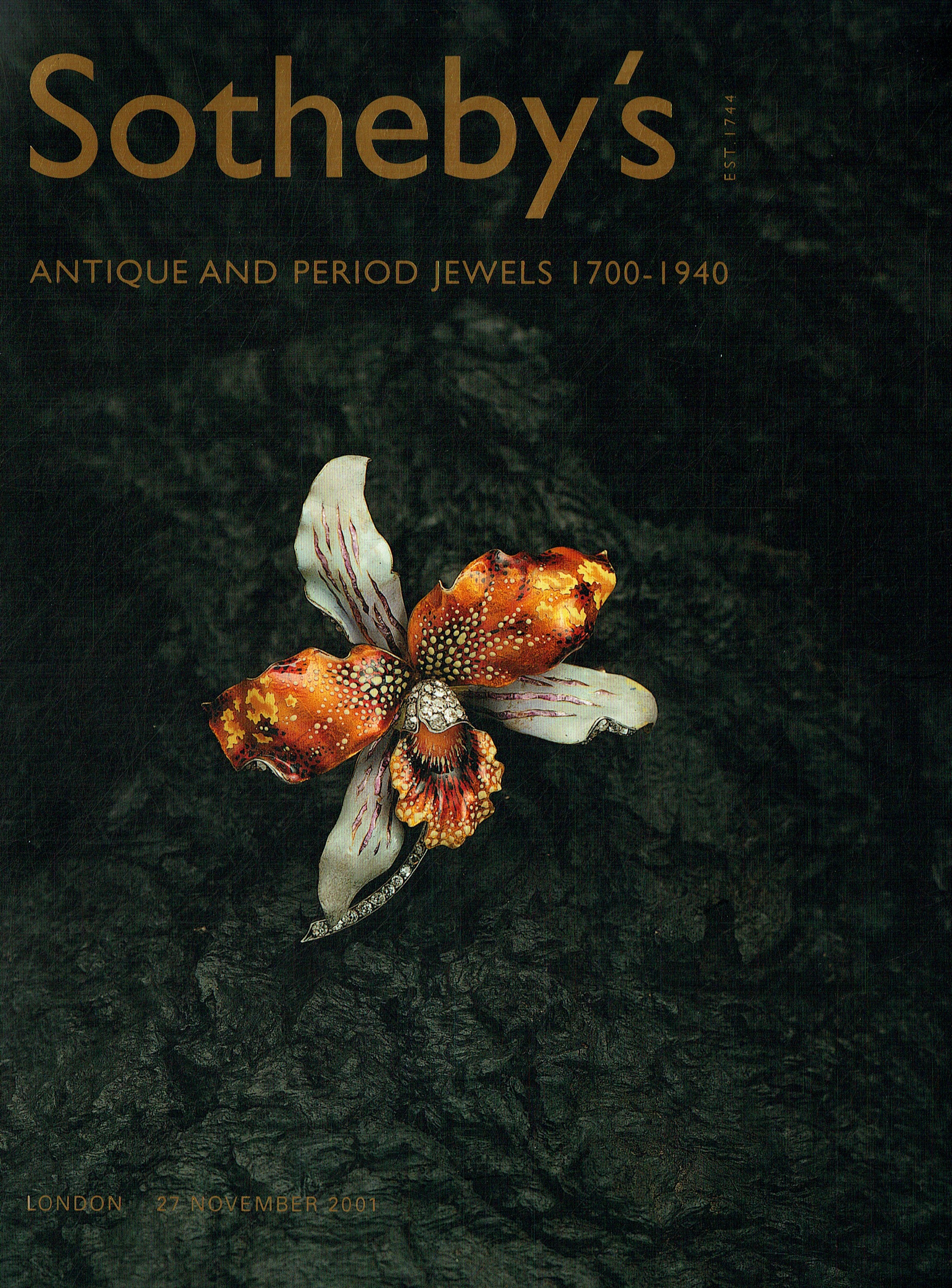 Sothebys November 2001 Antique & Period Jewels 1700 - 1940 (Digital Only)