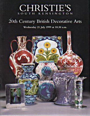 Christies July 1999 20th Century British Decorative Arts (Digital Only)