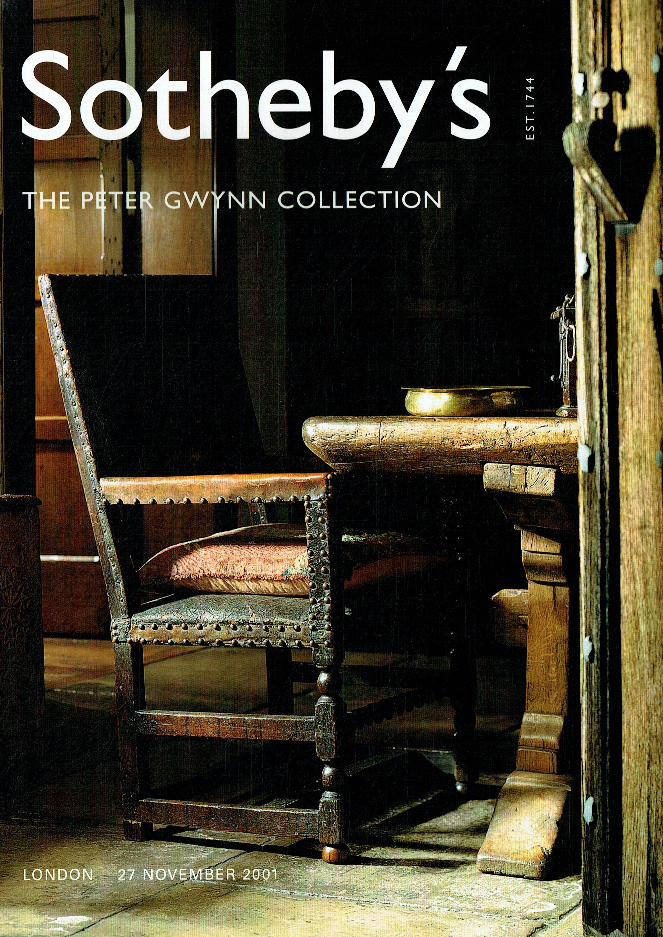 Sothebys November 2001 The Peter Gwynn Collection (Digital Only)