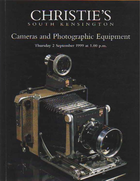 Christies September 1999 Cameras and Photographic Equipment (Digital Only)