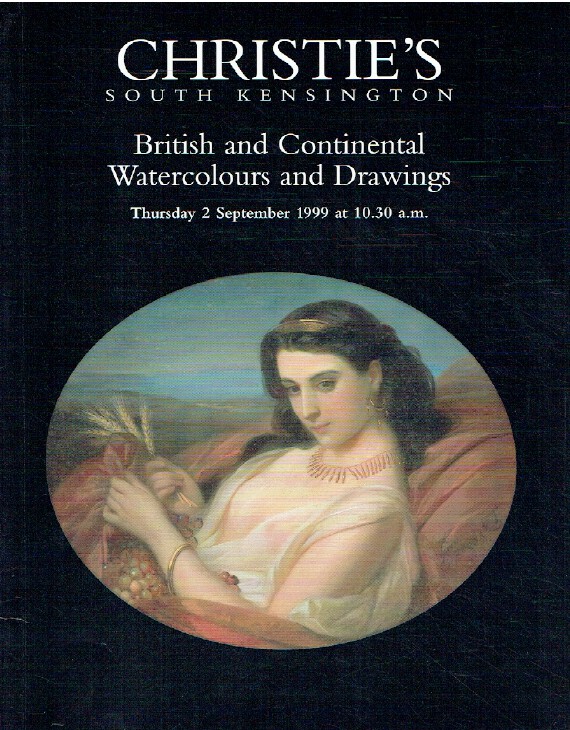 Christies September 1999 British and Continental Watercolours & (Digital Only)