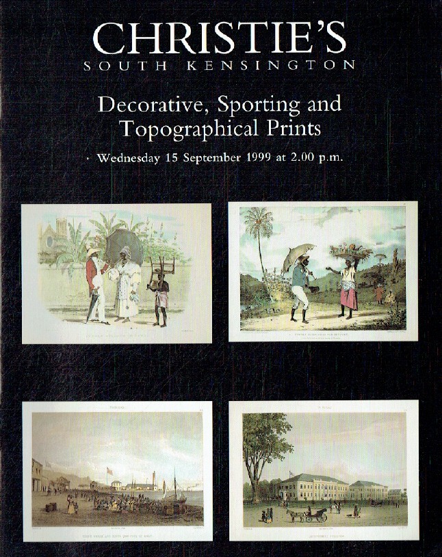 Christies September 1999 Decorative, Sporting & Topographical Pr (Digital Only)