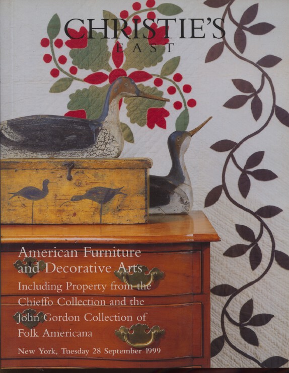 Christies September 1999 American Furniture and Decorative Arts (Digital Only)