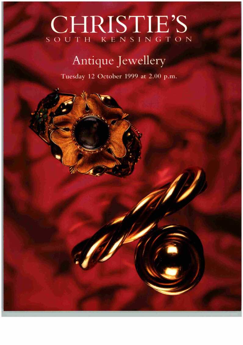 Christies October 1999 Antique Jewellery (Digital Only)