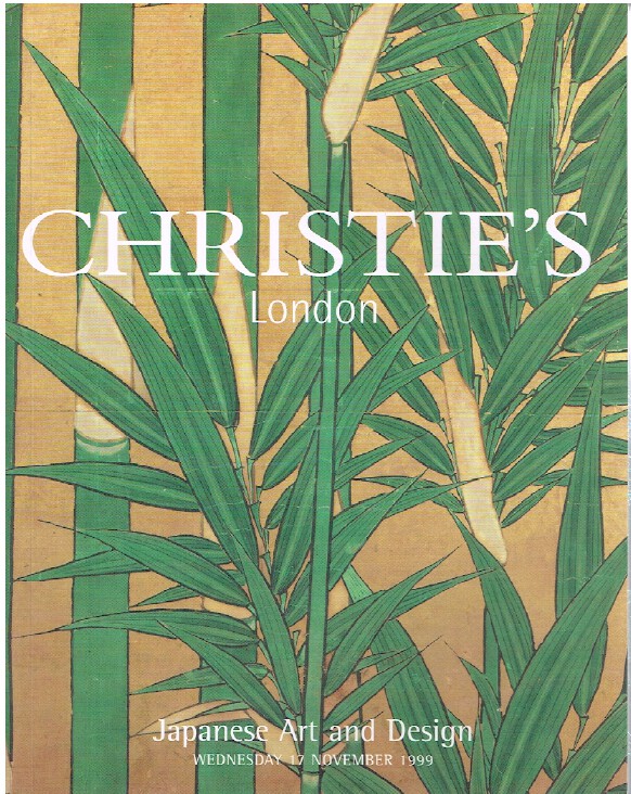 Christies November 1999 Japanese Art and Design (Digital Only)