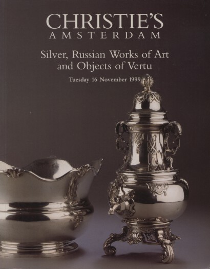 Christies November 1999 Silver, Russian Works of Art and Objects (Digital Only)