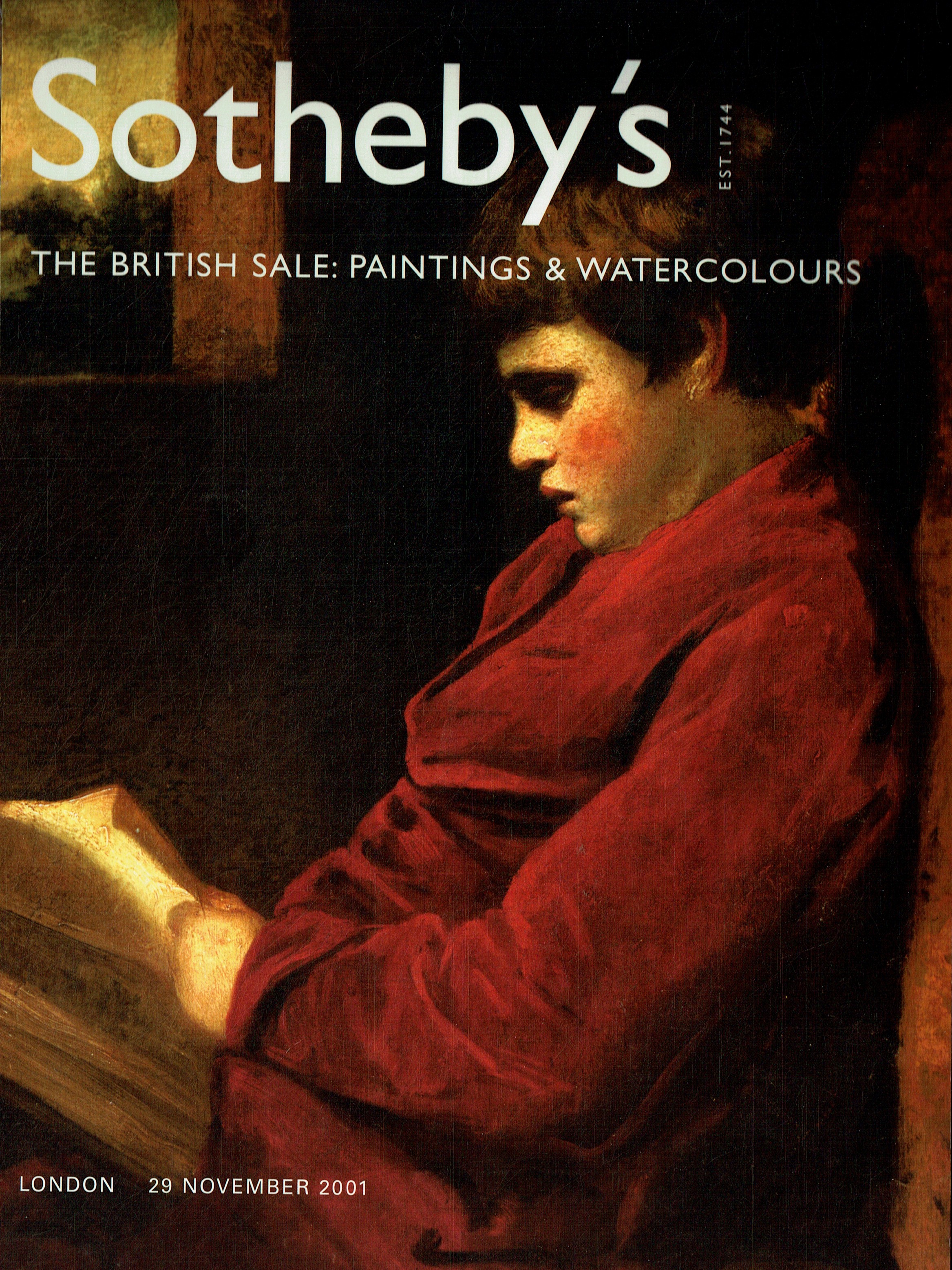 Sothebys November 2001 The British Sale: Paintings & Watercolours (Digital Only