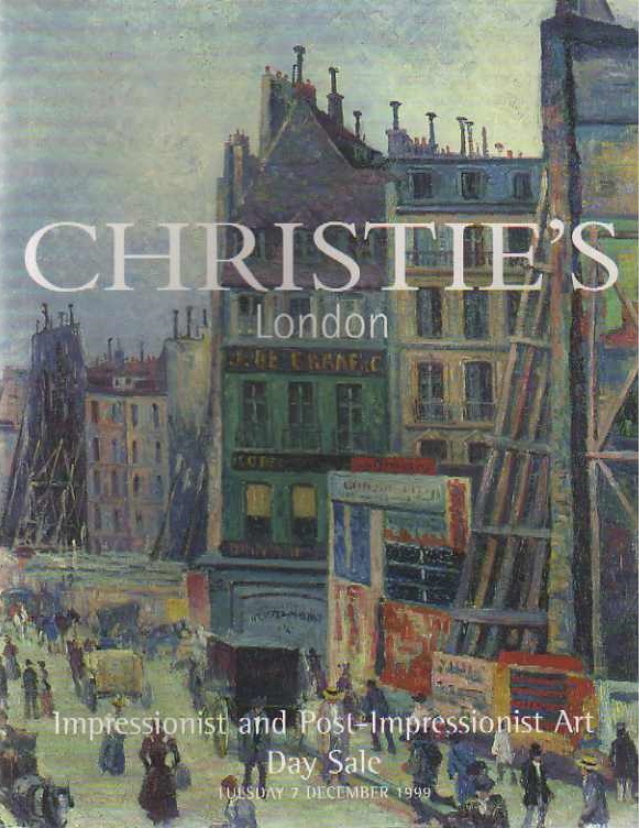 Christies December 1999 Impressionist and Post Impressionist Art (Digital Only)