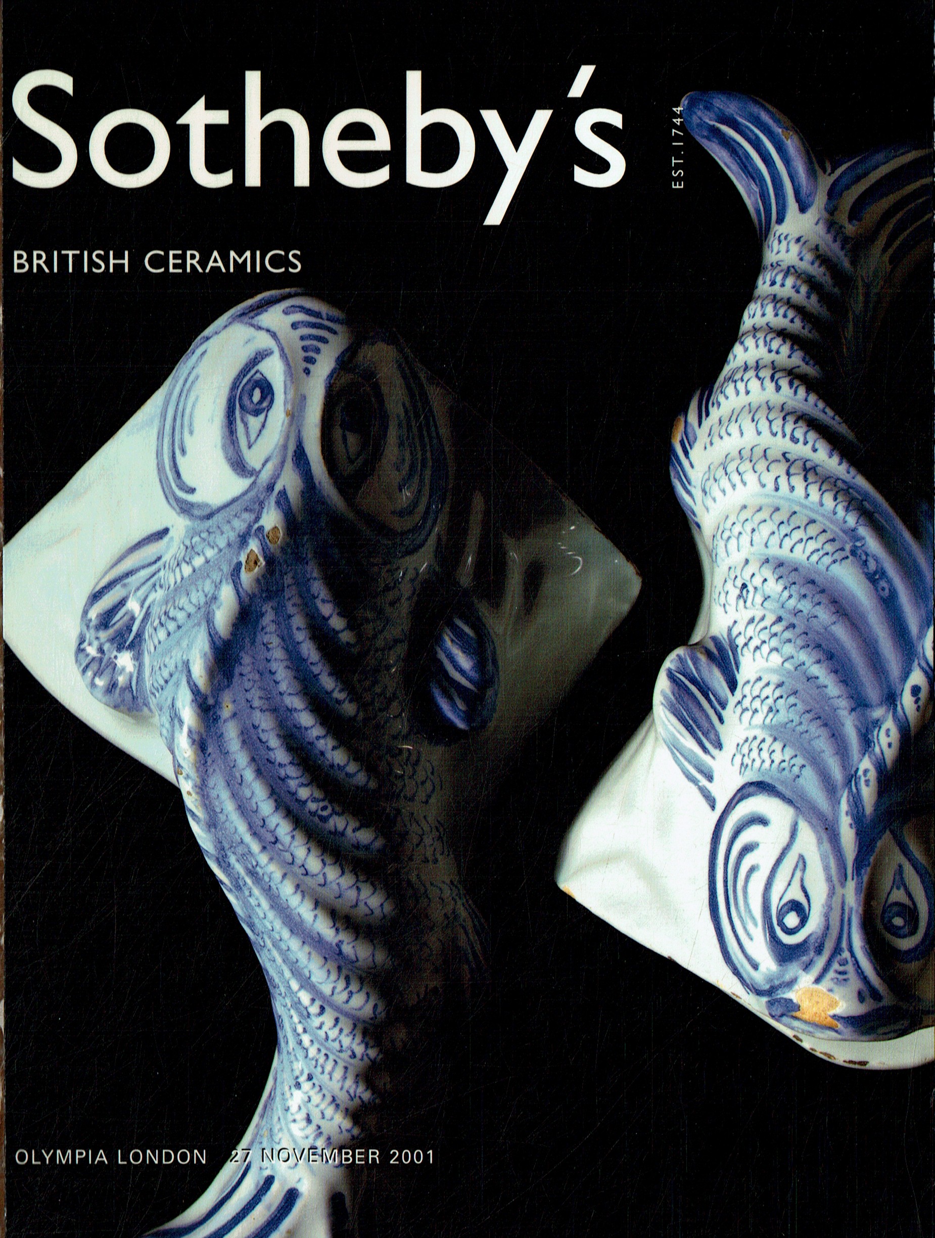 Sothebys November 2001 British Ceramics (Digital Only)