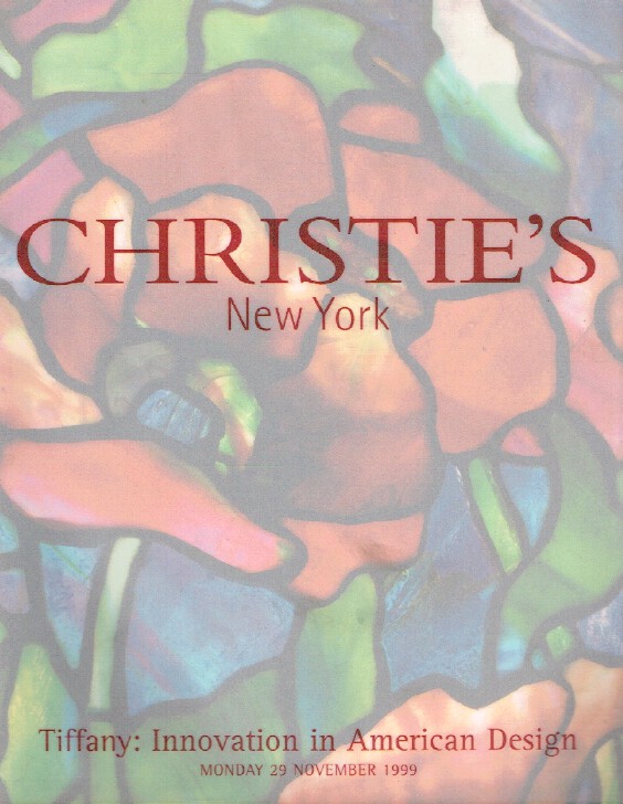 Christies November 1999 Tiffany: Innovation in American Design (Digital Only)