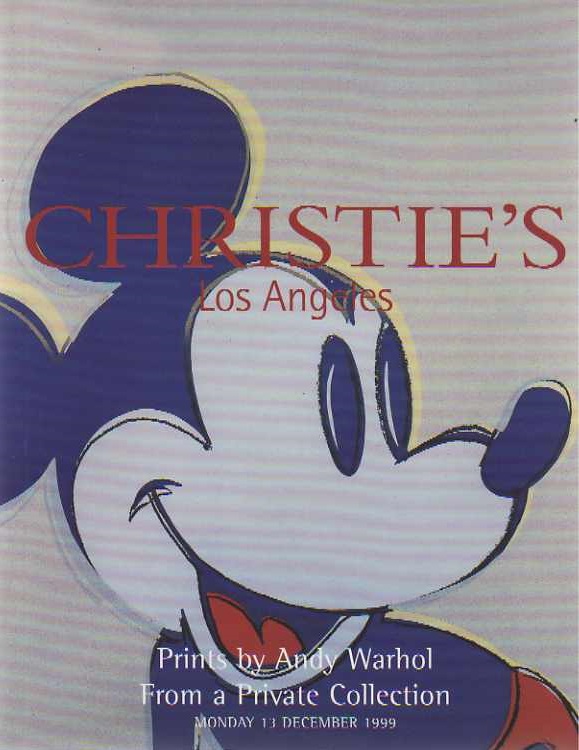 Christies December 1999 Prints by Andy Warhol from a Private Col (Digital Only)