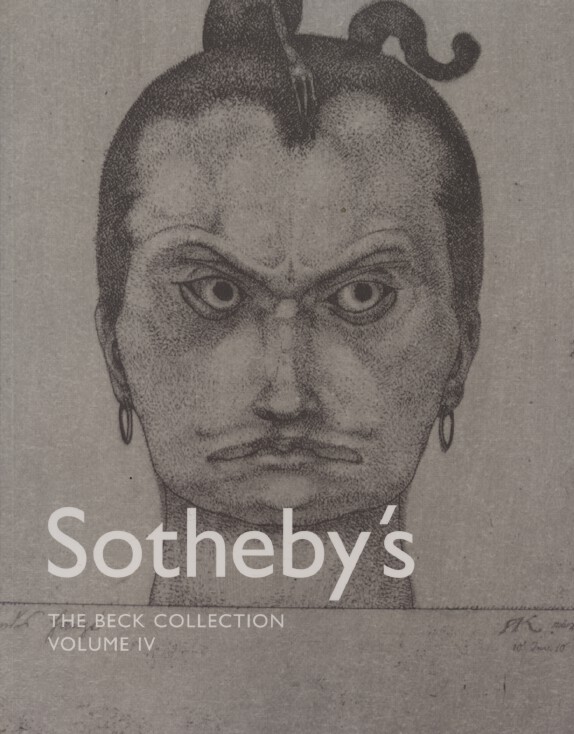 Sothebys October 2002 The Beck Collection Volume IV - 20th Centur (Digital Only