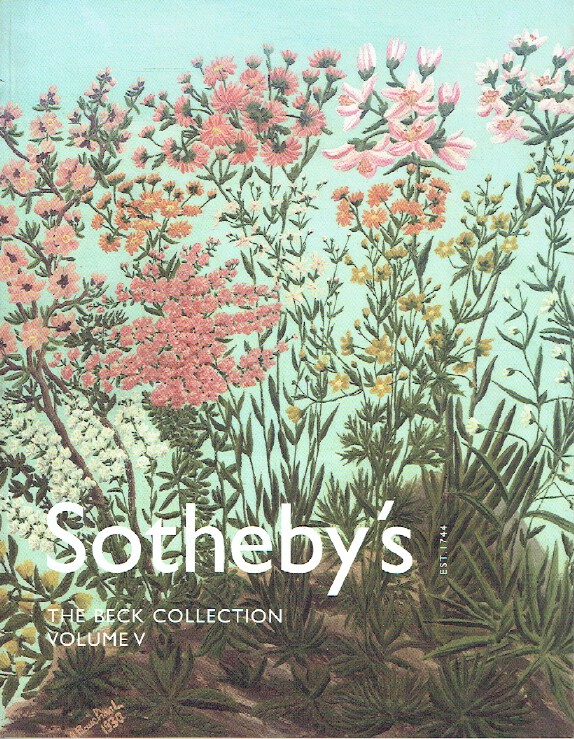 Sothebys October 2002 Impressionist & Modern Prints - Beck Collec (Digital Only