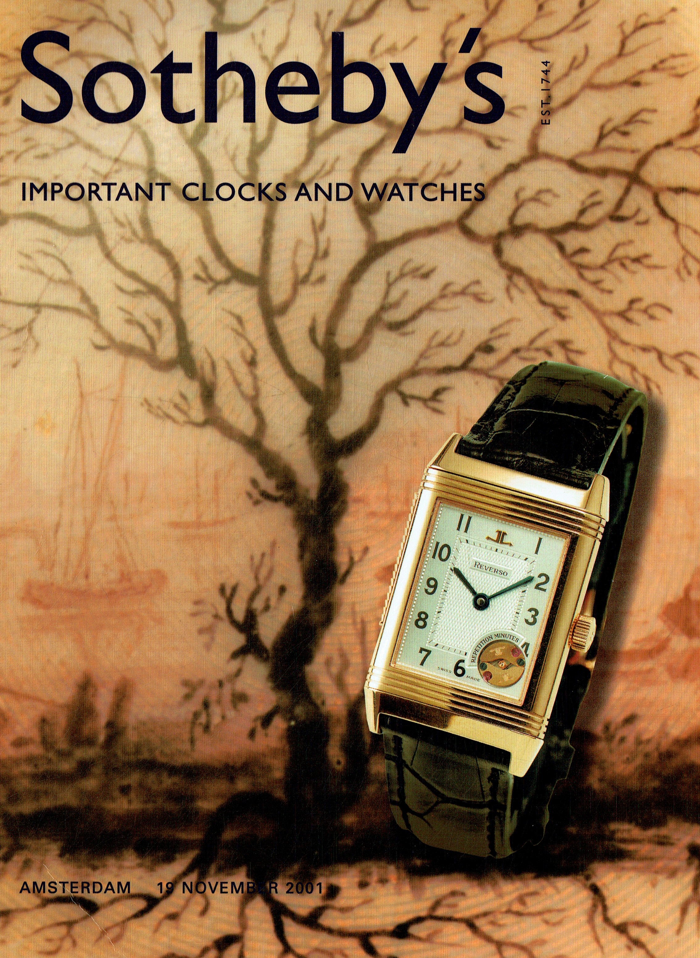 Sothebys November 2001 Important Clocks & Watches (Digital Only)